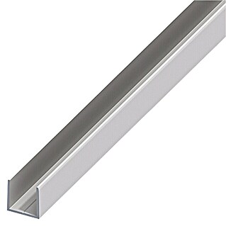 Kantoflex Klemmprofile (2 000 x 12,9 x 14 mm, Stärke: 1,5 mm, Silber)