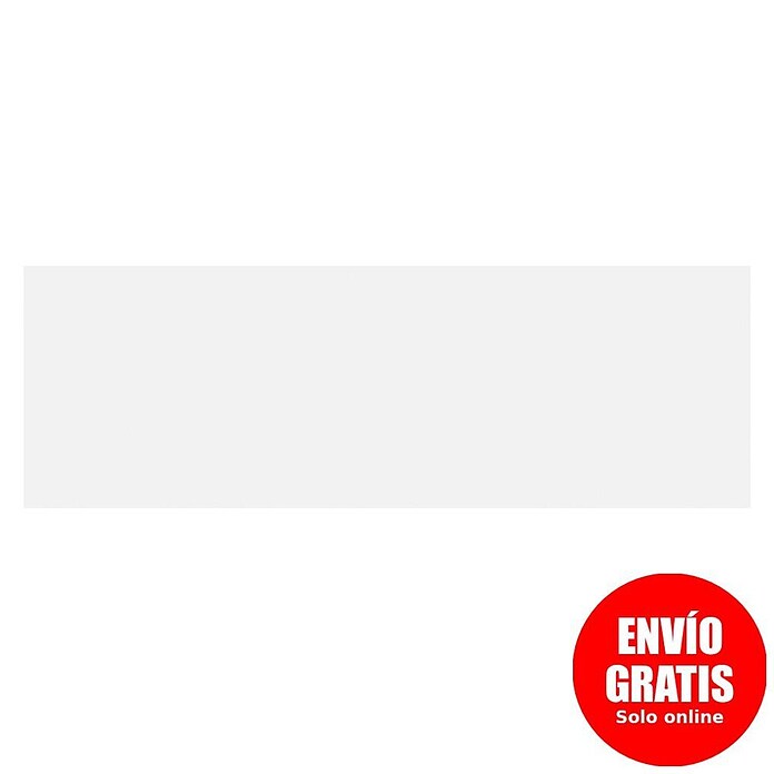Revestimiento cerámico Blanco (30 x 90 cm, Blanco, Mate)