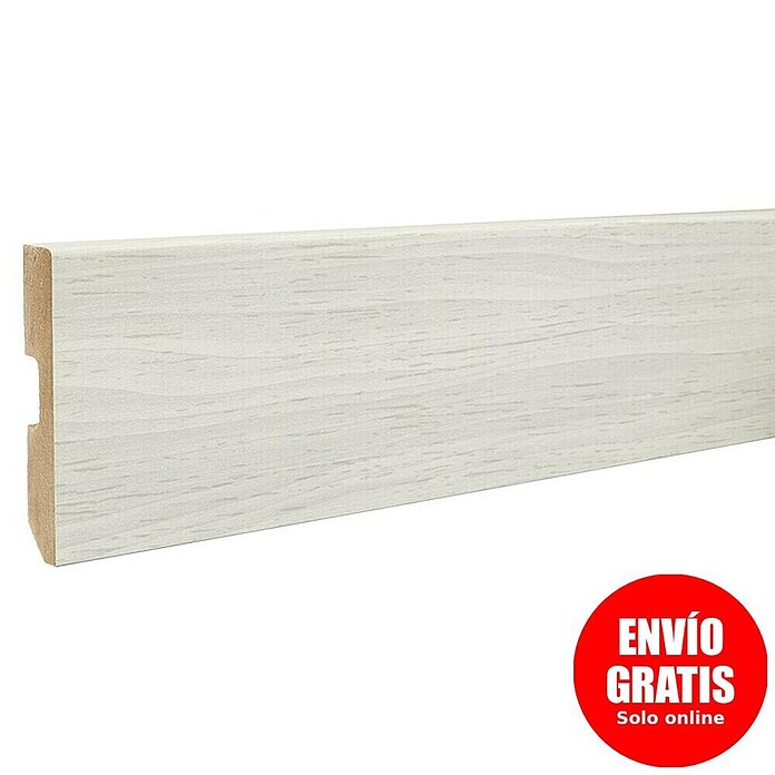 LOGOCLIC Rodapié Olmo Orsa (220 cm x 15 mm x 80 mm, MDF) | BAUHAUS