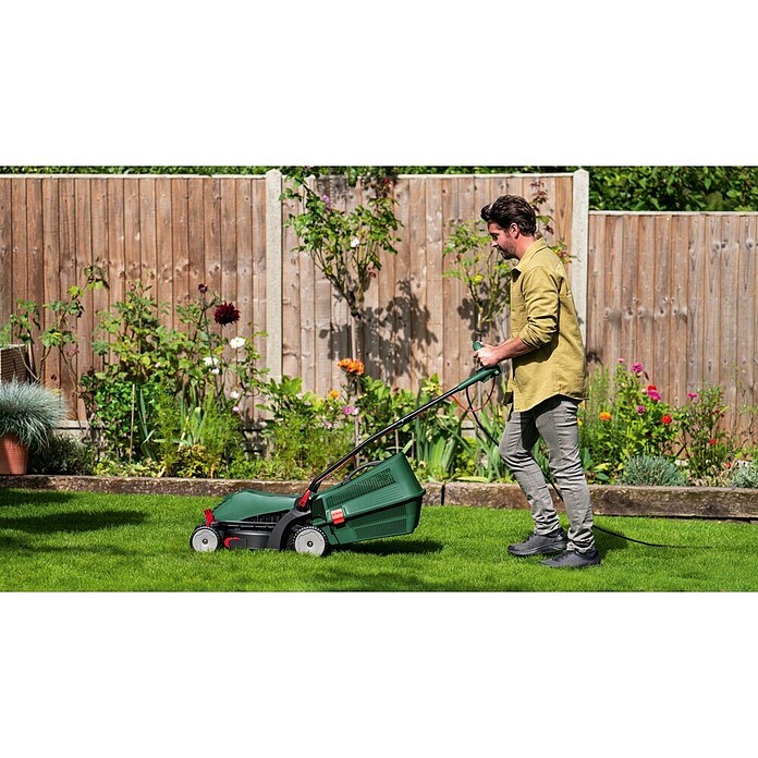 Bosch Universal Elektro-Rasenmäher Rotak (1 300 W, Schnittbreite: 340 mm) | BAUHAUS