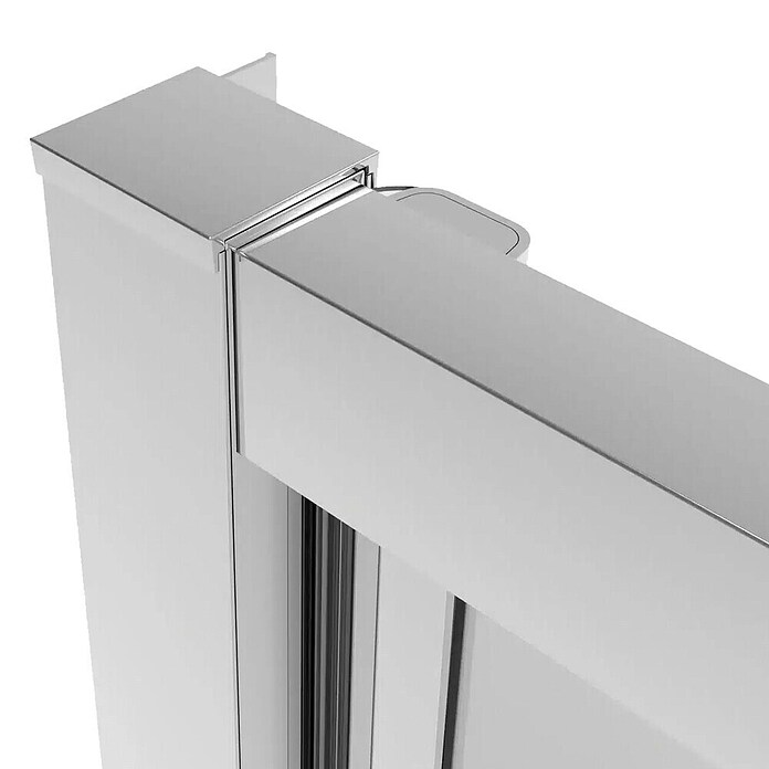 Sanotechnik Nihajna tuš vrata Slim Line  (100 x 200 cm, Krom, Debelina stekla: 6 mm) | 3670 - Drehtür | DADB - Duschabtrennungen | DAD - Badausstattung | DA - Badausstattung/Bäderwelt | D - Sanitär | BAUHAUS