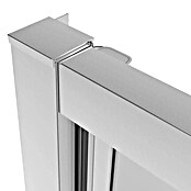 Sanotechnik Nihajna tuš vrata Slim Line  (100 x 200 cm, Krom, Debelina stekla: 6 mm) | 3670 - Drehtür | DADB - Duschabtrennungen | DAD - Badausstattung | DA - Badausstattung/Bäderwelt | D - Sanitär | BAUHAUS
