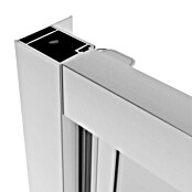 Sanotechnik Nihajna tuš vrata Slim Line  (100 x 200 cm, Krom, Debelina stekla: 6 mm) | 3670 - Drehtür | DADB - Duschabtrennungen | DAD - Badausstattung | DA - Badausstattung/Bäderwelt | D - Sanitär | BAUHAUS