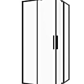Sanotechnik Drsna vrata za tuš Slim Line  (70 x 200 cm, Črna, Vgradne dimenzije: 68–70 cm) | Tuš stene | Tuš kabine | Tuširanje | Kopalnica in sanitarije | Izdelki | BAUHAUS