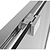 Sanotechnik Drsna vrata za tuš Slim Line  (120 x 200 cm, Krom, Vgradne dimenzije: 118–120 cm) | Tuš stene | Tuš kabine | Tuširanje | Kopalnica in sanitarije | Izdelki | BAUHAUS