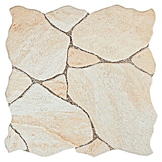 Feinsteinzeugfliese Cala Jet (45 x 45 cm, Beige, Matt)