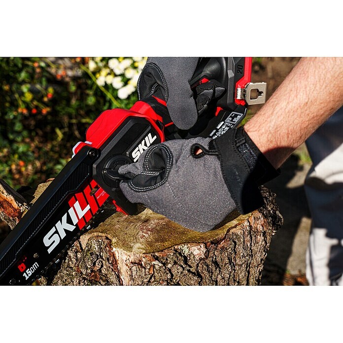 Skil PWRCore 20V Accukettingzaag + Gratis Accu Compressor (20 V, Li-ion, Excl. accu, Lengte zaagblad: 15 cm) | BAUHAUS