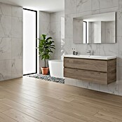 Conjunto de mueble de baño Módena (Ancho: 120 cm, Nebraska, 3 pzs., Lavabo doble) | BAUHAUS