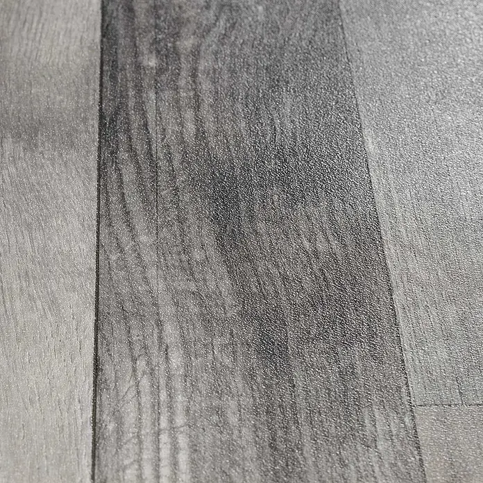 Vinylboden CV-Belag - 1.400 x 200 cm, Holm Oak 999M - Grauer, texturierter Holzboden in Dielenoptik mit unterschiedlichen Farbtönen.