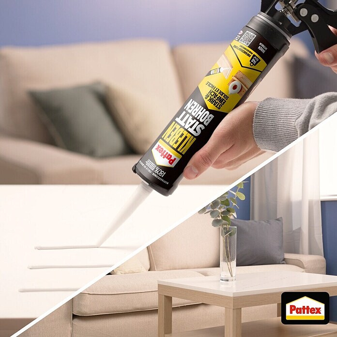 Pattex Montagekleber Kleben statt Bohren (400 g)