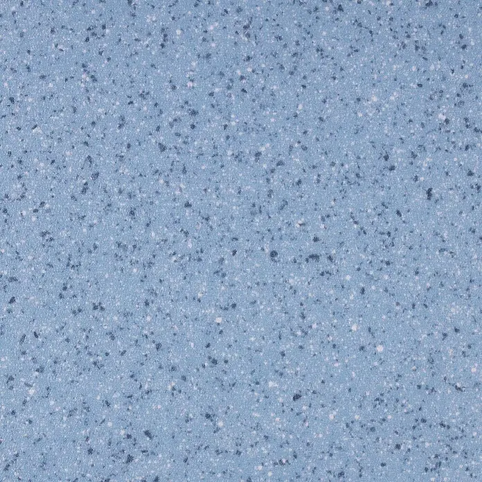 Vinylboden CV-Belag - 1.200 x 100 cm, Mira 770M - Blaue gesprenkelte Oberfläche mit dunklen und hellen Flecken, ideal für Böden oder Arbeitsplatten.