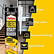 Pattex Montagekleber Kleben statt Bohren (400 g)