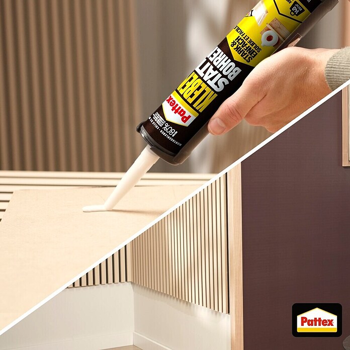 Pattex Montagekleber Kleben statt Bohren (400 g)