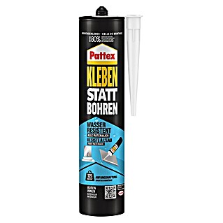 Pattex Montagekleber Kleben statt Bohren Innen & Außen (450 g, Kartusche)