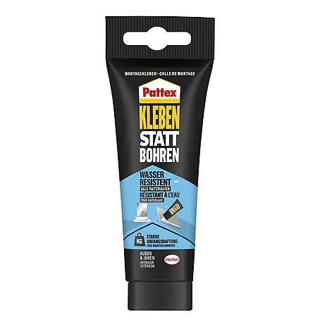 Pattex  Kleben statt Bohren Montagekleber Wasserresistent