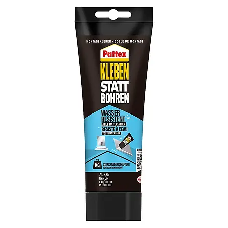 Pattex  Kleben statt Bohren Montagekleber Wasserresistent