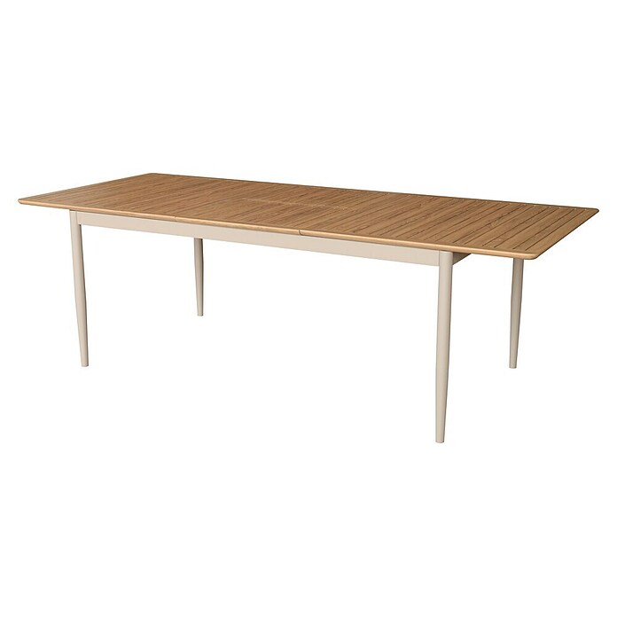 Gartentisch (L x B x H: 181 x 100 x 76 cm, Rechteckig, Braun, Aluminium) | BAUHAUS