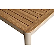 Gartentisch (L x B x H: 181 x 100 x 76 cm, Rechteckig, Braun, Aluminium) | BAUHAUS