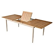 Gartentisch (L x B x H: 181 x 100 x 76 cm, Rechteckig, Braun, Aluminium) | BAUHAUS