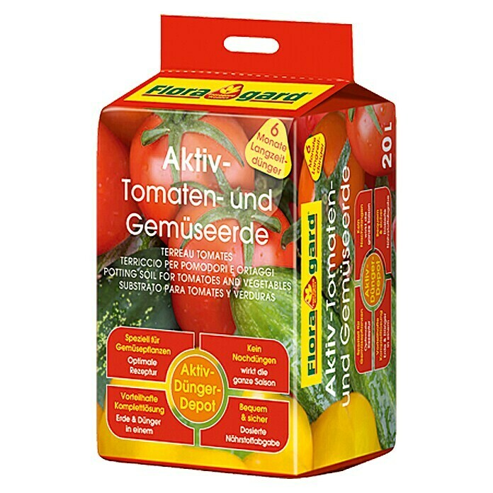 Floragard Tomaten- & Gemüseerde Aktiv (20 l)