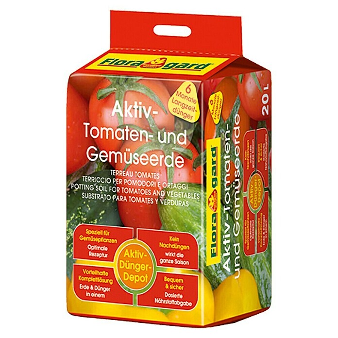 Floragard Tomaten- & Gemseerde Aktiv
