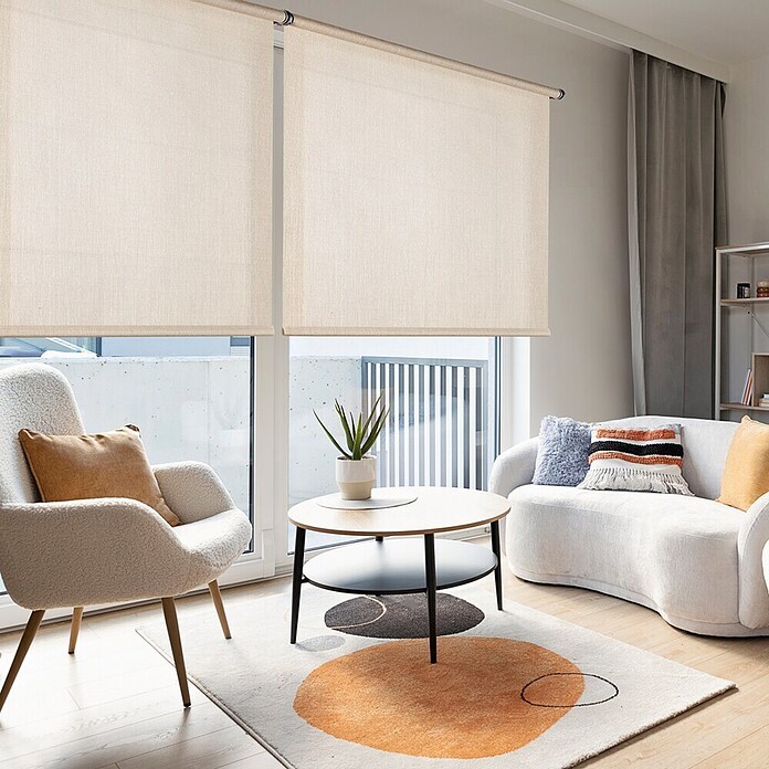 Estor enrollable Arles (An x Al: 100 x 180 cm, Beige, Unicolor) | BAUHAUS