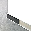 LOGOCLIC Plankenprofil (Weiß, 2,5 m x 11,8 mm x 58 mm)