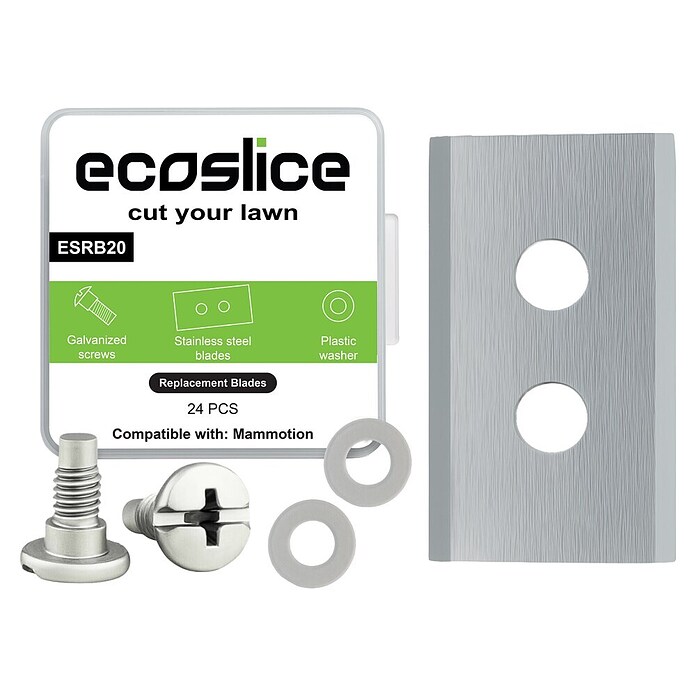 Nadomestni nož ESRB20 Ecoslice  (Ustrezno za: Mammotion, 24 -del.) | 7285 - Mähroboterzubehör | IAEA - Rasenmäher | IAE - Gartenmotorgeräte | IA - Gartenhartware | I - Stadtgarten | BAUHAUS