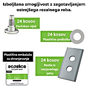 Nadomestni nož ESRB20 Ecoslice  (Ustrezno za: Mammotion, 24 -del.) | 7285 - Mähroboterzubehör | IAEA - Rasenmäher | IAE - Gartenmotorgeräte | IA - Gartenhartware | I - Stadtgarten | BAUHAUS