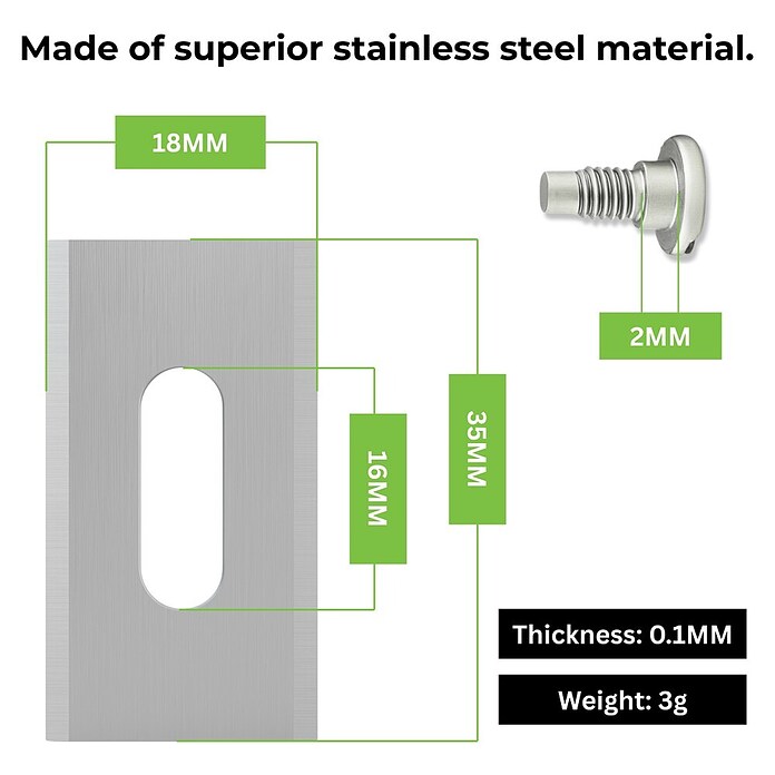 Nadomestni nož ESRB60 Ecoslice  (Ustrezno za: Husqvarna, McCulloch, Gardena, Flymo, Partner, Jonsered, 24 -del.) | 7285 - Mähroboterzubehör | IAEA - Rasenmäher | IAE - Gartenmotorgeräte | IA - Gartenhartware | I - Stadtgarten | BAUHAUS