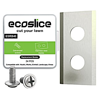 Nadomestni nož ESRB40 Ecoslice (Ustrezno za: Worx, Einhell, Parkside, Scheppach, Powerworks, Ikra, 24 -del.)