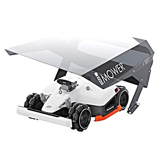 Garaža za robotsko kosilnico Ecoslice (Do x Š x V: 80 x 60 x 43 cm, Antracit, LUBA 2 AWD X)