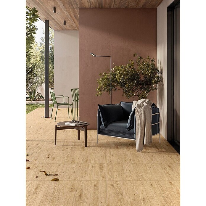 Feinsteinzeugfliese Kortex Golden Dogato (60 x 60 cm, Braun) | BAUHAUS