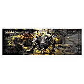 Dotcomcanvas Decopanel (Black Bull, B x H: 156 x 52 cm) | BAUHAUS