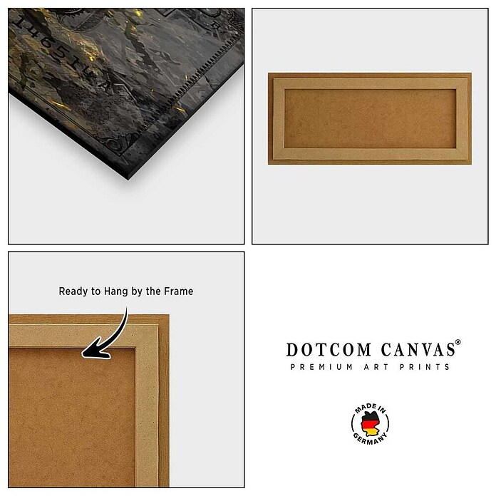 Dotcomcanvas Decopanel (Black Bull, B x H: 156 x 52 cm) | BAUHAUS