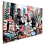 Dotcomcanvas Decopanel (Kiss in New York, B x H: 58 x 90 cm) | BAUHAUS