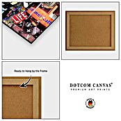 Dotcomcanvas Decopanel (Kiss in New York, B x H: 58 x 90 cm) | BAUHAUS