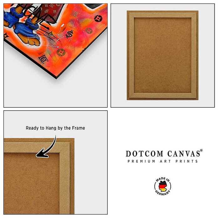 Dotcomcanvas Decopanel (Save Water drink Champagne, B x H: 78 x 116 cm) | BAUHAUS