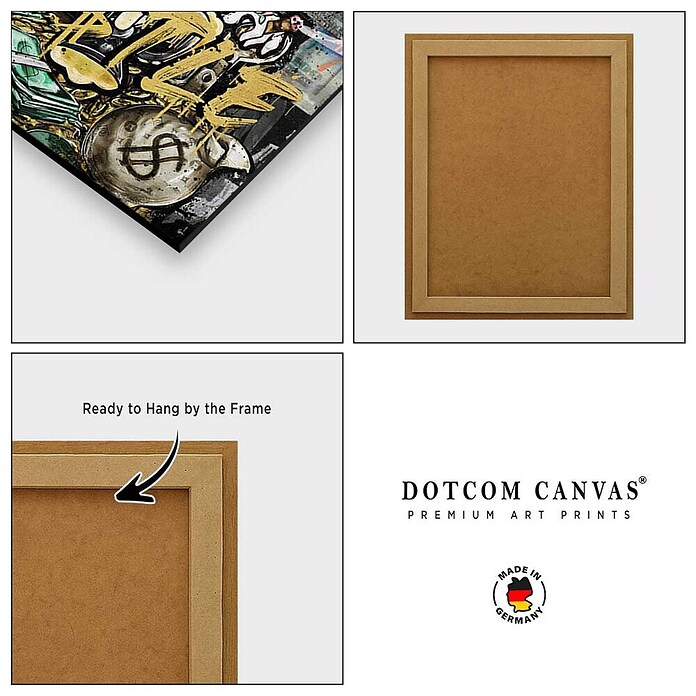 Dotcomcanvas Decopanel (All Hustle Duck, B x H: 78 x 116 cm) | BAUHAUS