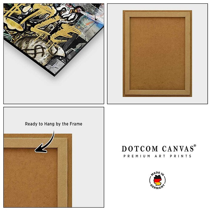 Dotcomcanvas Decopanel (All Hustle Duck, B x H: 40 x 50 cm) | BAUHAUS