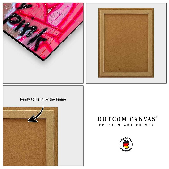Dotcomcanvas Decopanel (Don´t Worry Be Pink, B x H: 40 x 50 cm) | BAUHAUS