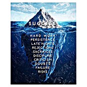 Dotcomcanvas Decopanel (Iceberg of Succsess, B x H: 40 x 50 cm) | BAUHAUS