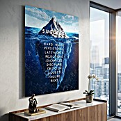 Dotcomcanvas Decopanel (Iceberg of Succsess, B x H: 40 x 50 cm) | BAUHAUS