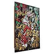 Dotcomcanvas Decopanel (Walk like a Boss, B x H: 58 x 90 cm) | BAUHAUS