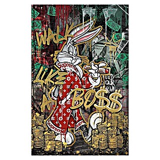 Dotcomcanvas Decopanel (Walk like a Boss, B x H: 58 x 90 cm)