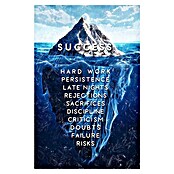 Dotcomcanvas Decopanel (Iceberg of Succsess, B x H: 58 x 90 cm) | BAUHAUS