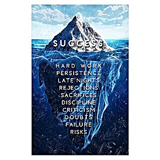 Dotcomcanvas Decopanel (Iceberg of Succsess, B x H: 58 x 90 cm)