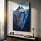Dotcomcanvas Decopanel (Iceberg of Succsess, B x H: 58 x 90 cm) | BAUHAUS