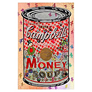 Dotcomcanvas Decopanel (The soup of success, B x H: 58 x 90 cm)