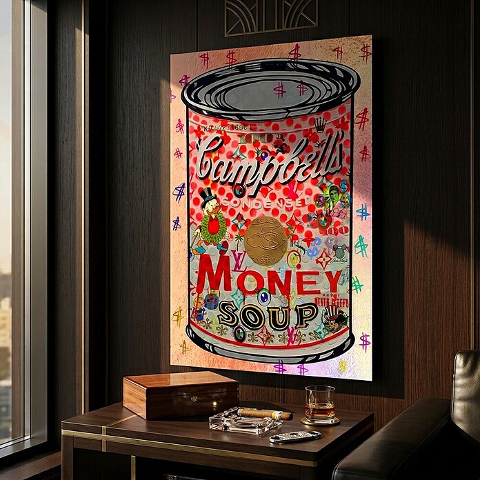 Dotcomcanvas Decopanel (The soup of success, B x H: 58 x 90 cm) | BAUHAUS
